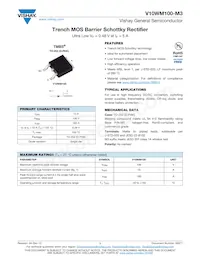 V10WM100-M3/I Datasheet Cover
