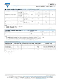 V12PM15HM3/I Datasheet Page 2