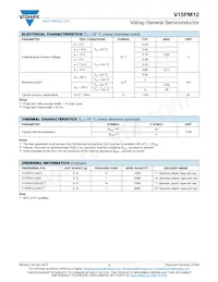 V15PM12HM3/I Datasheet Page 2