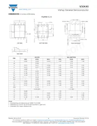 V30K45HM3/I Datasheet Page 4