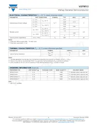 V8PM10HM3/I Datasheet Page 2