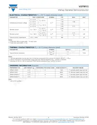 V8PM15HM3/I Datasheet Page 2
