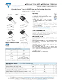 VI30120SHM3/4W Datasheet Cover