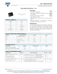 VS-10BQ100-M3/5BT Datasheet Cover