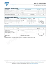 VS-10ETF06SLHM3 Datasheet Page 2