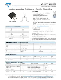 VS-10ETF12SLHM3 Datasheet Cover