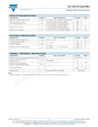VS-10ETS12SLHM3 Datasheet Pagina 2
