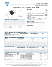 VS-10ETS12THM3 Datasheet Cover