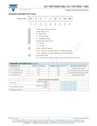VS-15ETX06STRR-M3 Datasheet Page 5