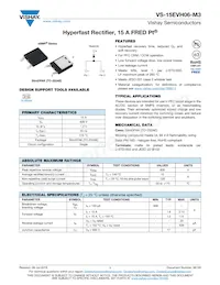 VS-15EVH06-M3/I Datasheet Cover