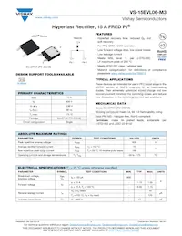 VS-15EVL06-M3/I Datasheet Cover