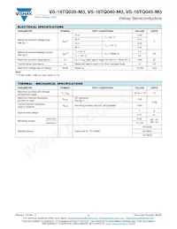 VS-18TQ045-M3 Datasheet Page 2