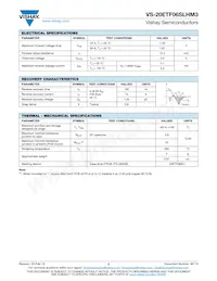 VS-20ETF06SLHM3 Datenblatt Seite 2