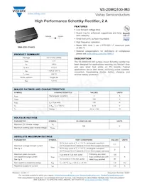 VS-20MQ100-M3/5AT Datasheet Cover