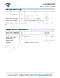 VS-30BQ015-M3/9AT Datasheet Page 2