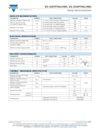 VS-35APF06LHM3 Datasheet Pagina 2