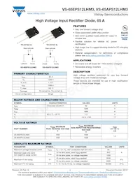 VS-65APS12LHM3 Datasheet Cover