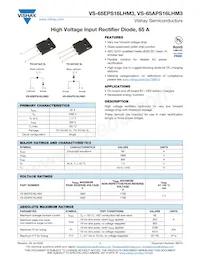 VS-65EPS16LHM3 Datasheet Cover