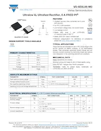 VS-6EVL06-M3/I Datasheet Cover