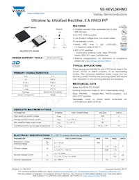 VS-6EVL06HM3/I Datasheet Cover