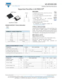 VS-6EVX06-M3/I Datasheet Cover