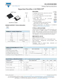 VS-6EVX06HM3/I Datasheet Cover
