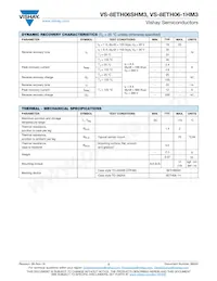 VS-8ETH06STRRHM3 Datasheet Page 2