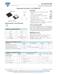 VS-8EVH06-M3/I Datasheet Cover