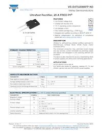 VS-E4TU2006FP-N3 Datasheet Cover