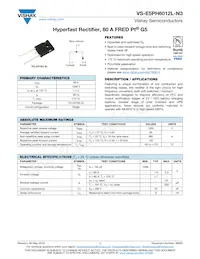 VS-E5PH6012L-N3 Datasheet Cover