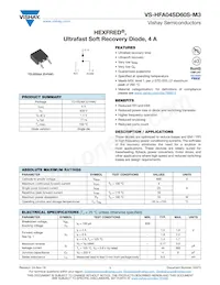 VS-HFA04SD60STR-M3 Datasheet Cover