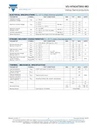 VS-HFA04TB60-M3 Datasheet Page 2