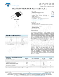 VS-HFA06TB120-M3 Datasheet Cover