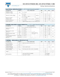 VS-HFA15TB60SR-M3 Datasheet Page 2