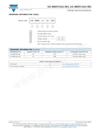 VS-MBR1645-M3 Datasheet Pagina 5