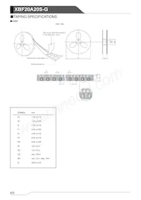 XBF20A20S-G Datasheet Page 4