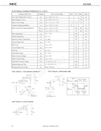 2SJ598(0)-Z-E1-AZ Datasheet Page 4