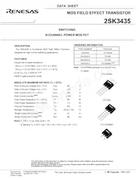2SK3435-Z-E1-AZ Datasheet Page 3