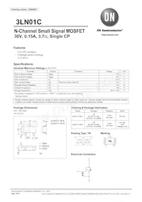 3LN01C-TB-E Datasheet Cover