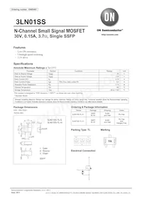 3LN01SS-TL-E Datasheet Cover