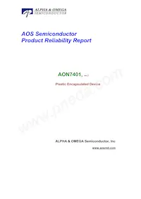 AON7401_101 Datasheet Page 10