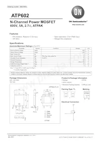 ATP602-TL-H Datasheet Cover