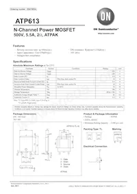 ATP613-TL-H Datasheet Cover