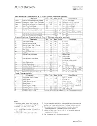 AUIRFBA1405 Datasheet Page 2