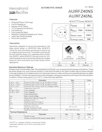 AUIRFZ46NL Datasheet Copertura