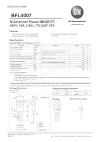 BFL4007-1E Datasheet Cover