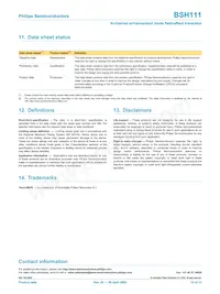 BSH111 Datasheet Page 12