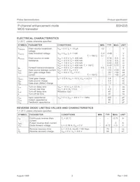 BSH205 Datasheet Page 3