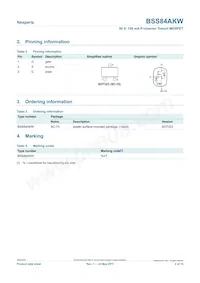 BSS84AKW-BX Datasheet Page 2