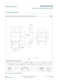BUK6208-40C Datasheet Page 10